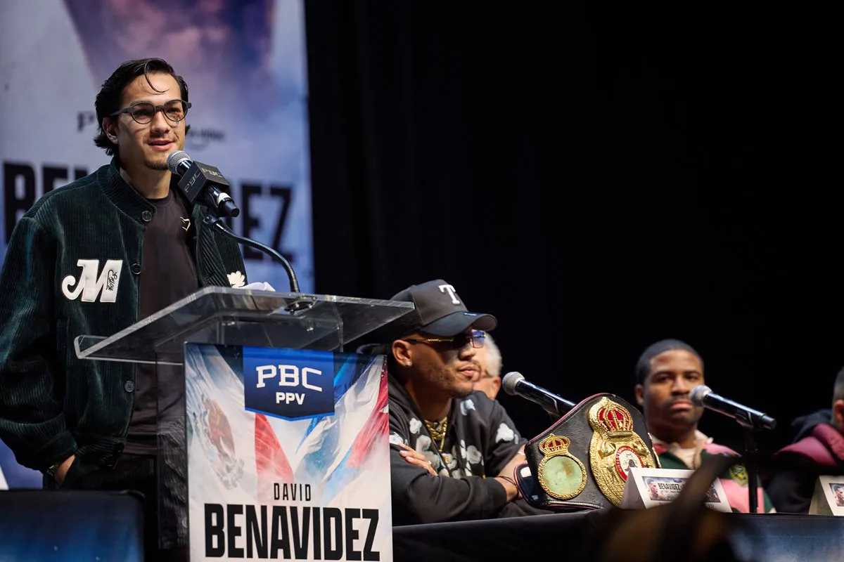 David Benavidez vs David Morrell Press Conference_Presser4