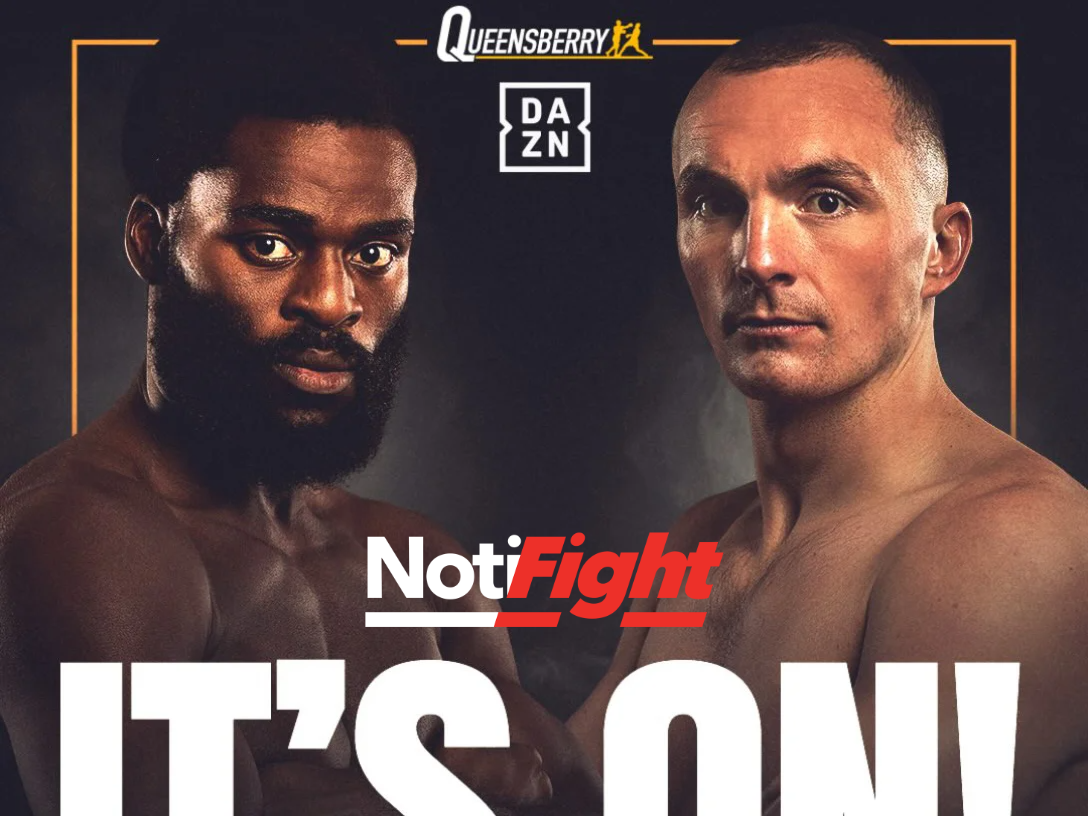 Joshua Buatsi y Willy Hutchinson / Golden Boy Promotions