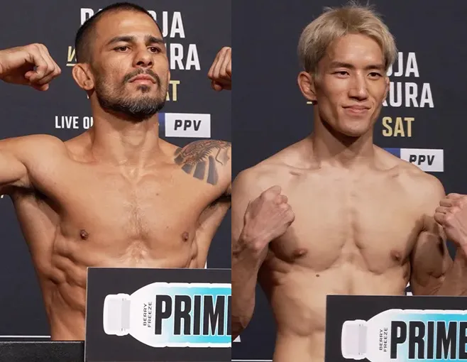 Alexandre Pantoja y Kai Asakura en 124.5 para UFC 310 de Las Vegas y ESPN PPV
