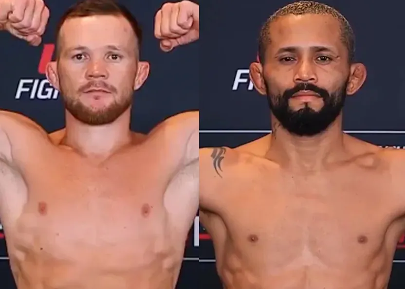 Pesaje listo entre Petr Yan y Deiveson Figueiredo para UFC Macao y ESPN