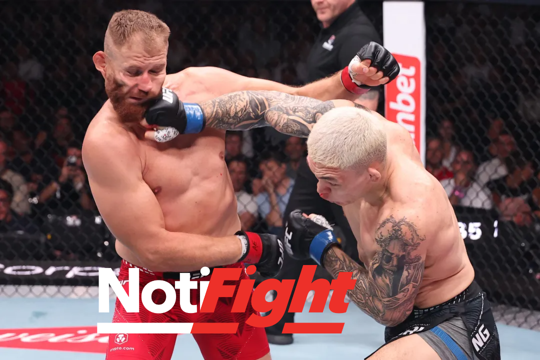 Navajo Stirling noquea a Jan Blachowicz UFC