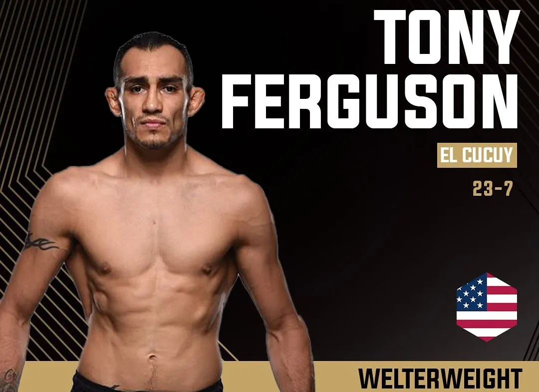 Global Fight League (GFL) oficializa firma de Tony Ferguson