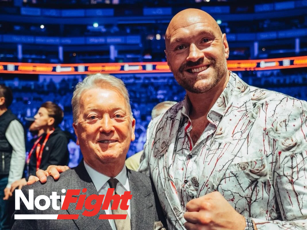 Frank Warren y Tyson Fury