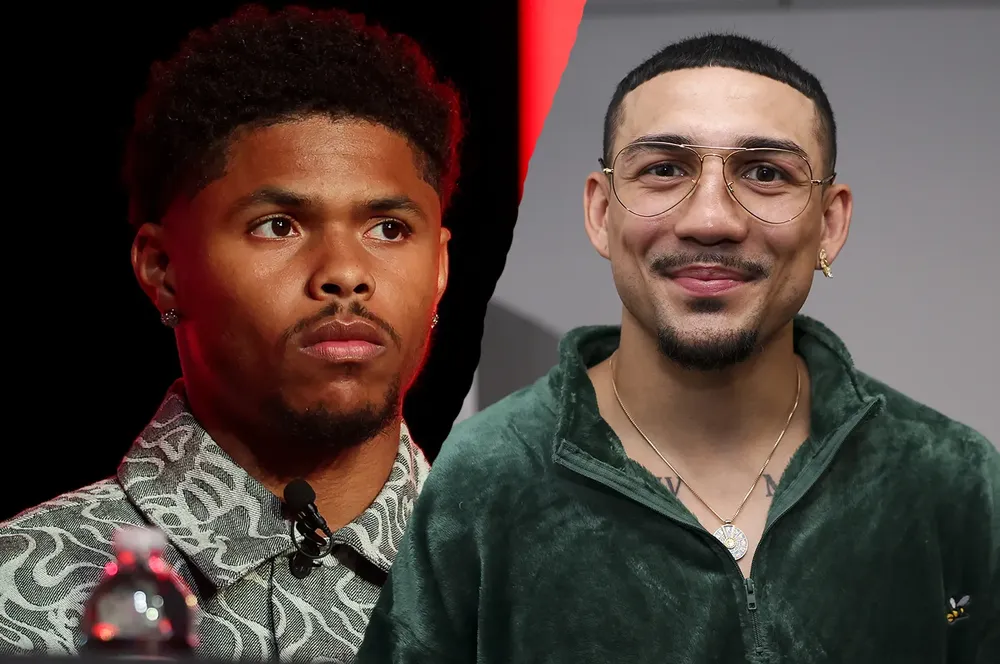 Shakur Stevenson y Teofimo Lopez ArteNFconFotosdeGBP
