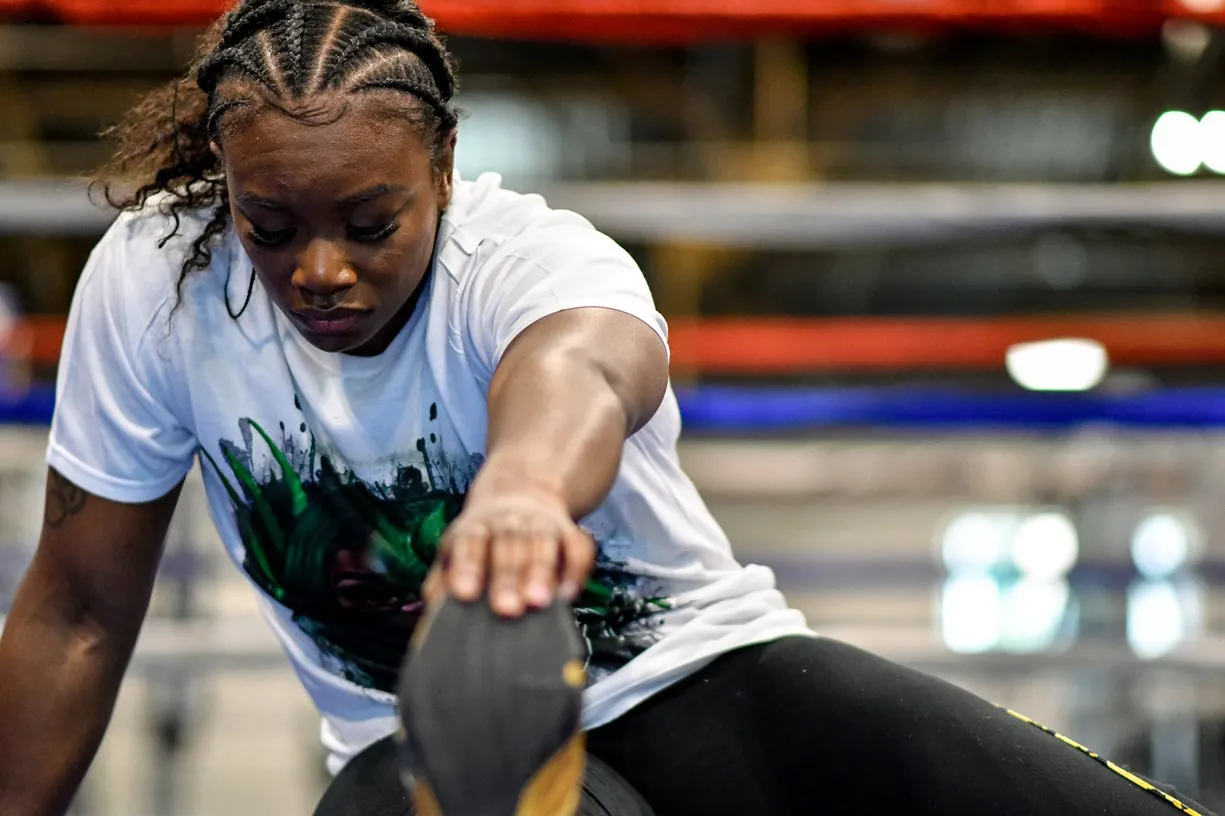 Claressa Shields Media Workout - 6.11.2024 by Adam J. Dewey-Salita Promotions-16
