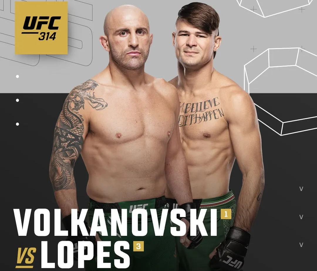 Dana White oficializa Alexander Volkanovski vs Diego Lopes el 124 en UFC 314