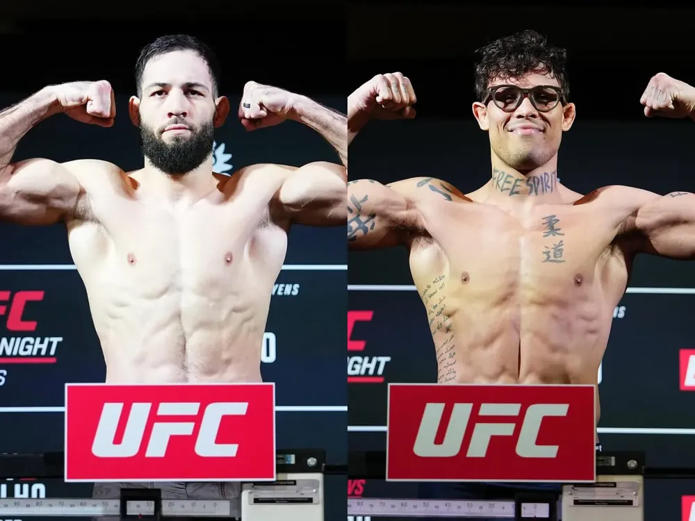 Nassourdine Imavov y Caio Borralho cumplen peso para UFC Paris y ESPN