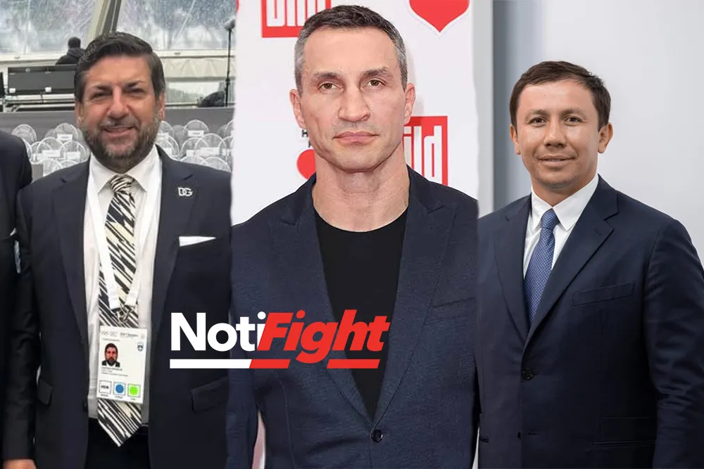 Haris Mariolis Vladimir Klitschko Gennady Golovkin NotiFightArte