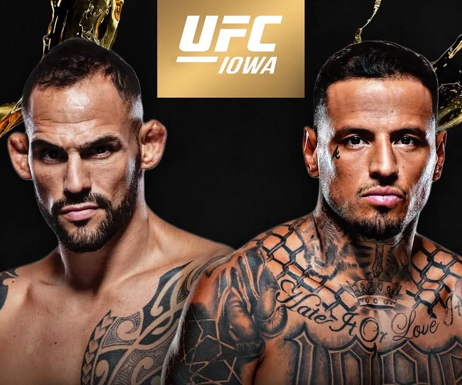 El Rasta Ponzinibbio vs Daniel Rodriguez el sábado en UFC on ESPN 67 de Iowa