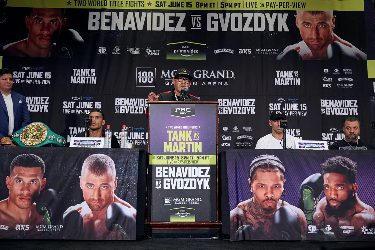 Benavidez vs Gvozdyk Press Conference_06_15_2024_Presser