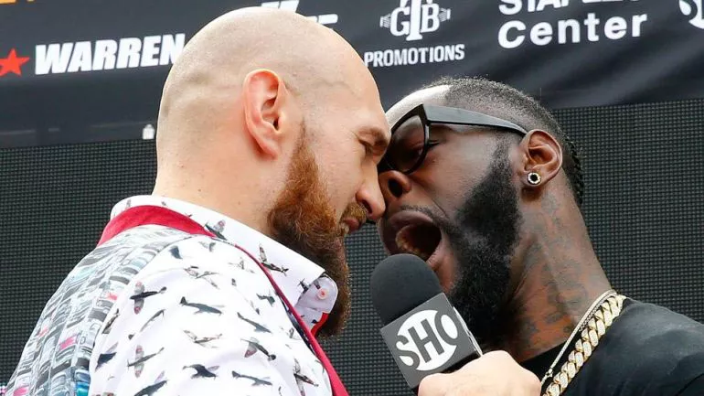 Wilder y Fury