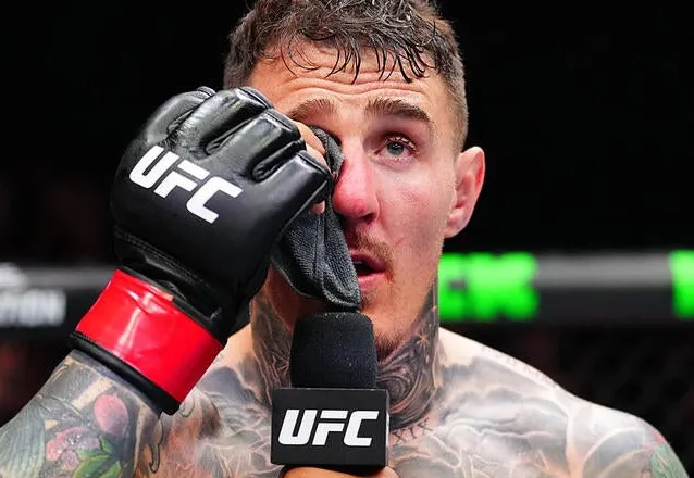¡Sin resultado! Tom Aspinal recibe piquete de ojos en UFC 321 y sigue siendo campeón