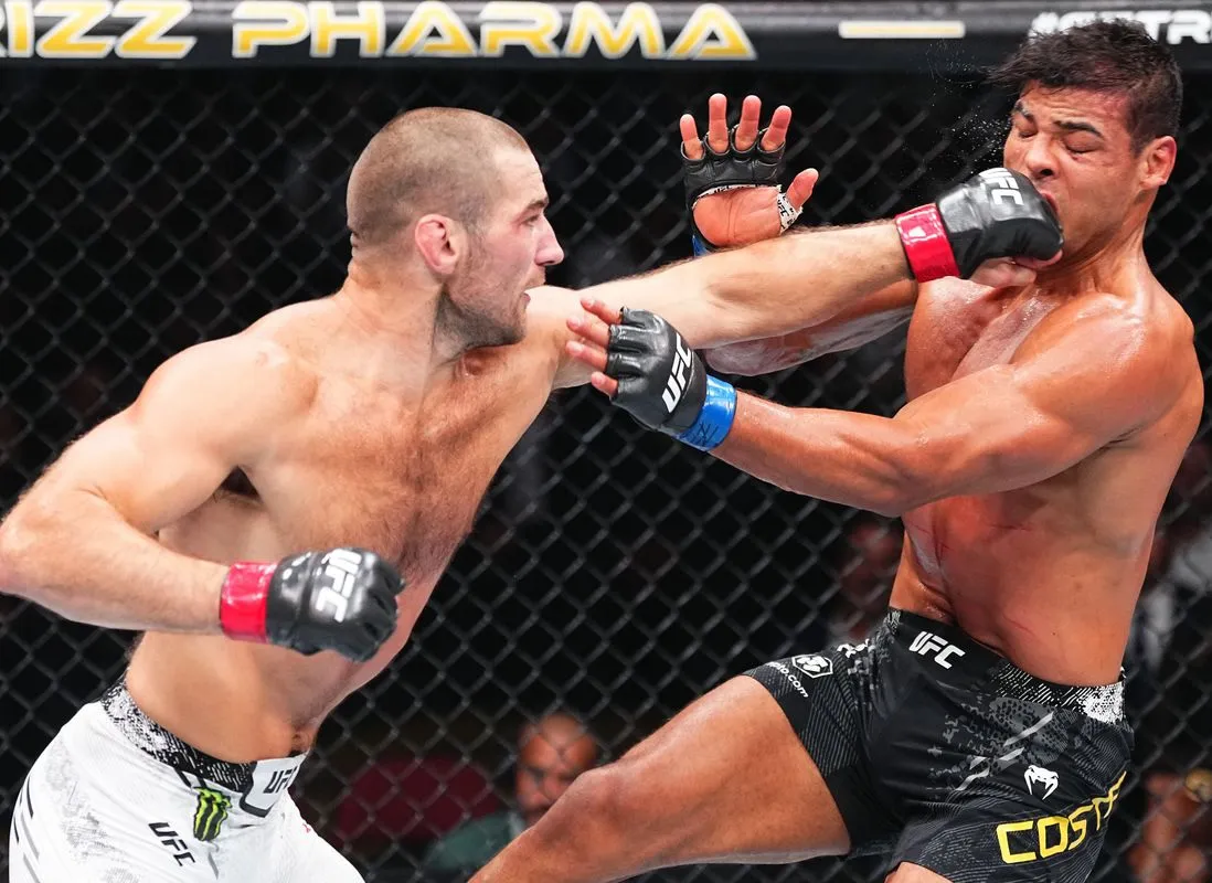 Fallo dividido da triunfo a Sean Strickland sobre Paulo Costa en Newark